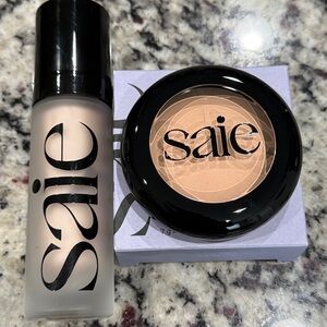 Saie Starglow Setting Powder Duo FULL SIZE SET! Nee!